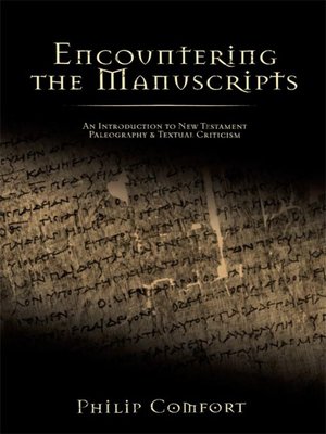 cover image of Encountering the Manuscripts